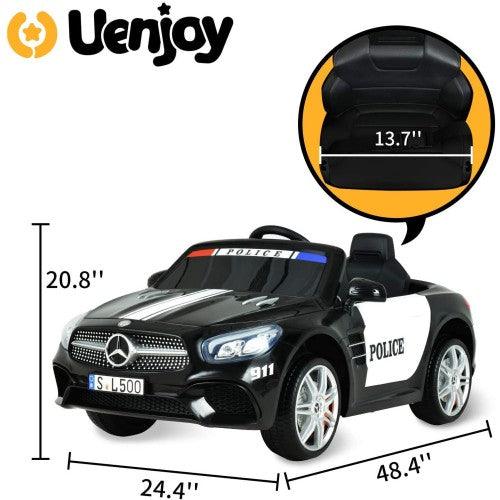 UENJOY 12V Mercedes-Benz SL500 Kids Ride On Car (Police Edition) - Toytexx UENJOY 12V Mercedes-Benz SL500 Kids Ride On Car (Police Edition) - Toytexx